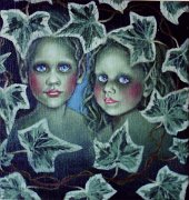 Green Children with ivy